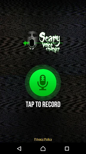 Scary Voice Changer & Recorder screenshot 1