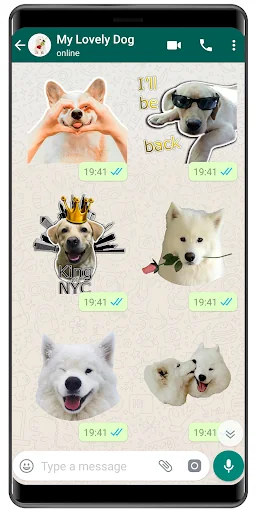 WASticker - Dog memes stickers screenshot 2