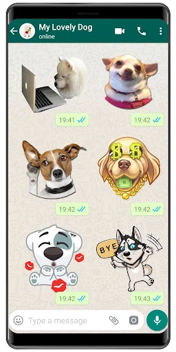 WASticker - Dog memes stickers screenshot 3