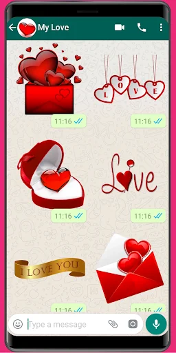 WASticker - Love Stickers screenshot 1