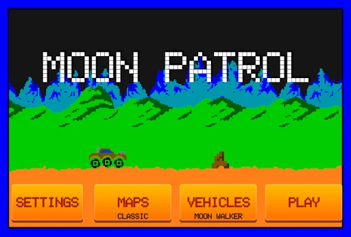 Moon Patrol screenshot 1