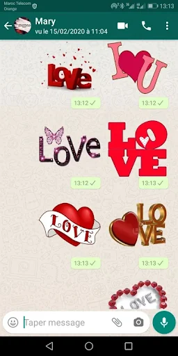 WASticker - Love Stickers