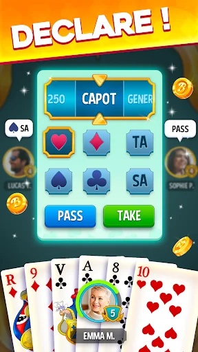 Belote & Coinche: le Défi screenshot 3