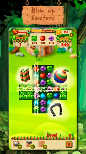 Fairy Forest - match 3 games screenshot 2