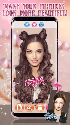 Women HairStyles Photo Editor screenshot 4