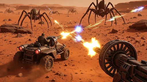 Monster Spider Hunter 3D Game screenshot 4