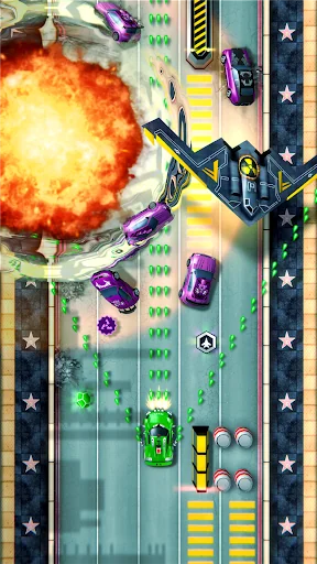 Chaos Road: Combat Car Racing screenshot 1
