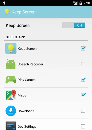 Keep Screen