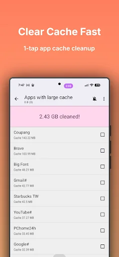 1Tap Cleaner Pro (clear cache)