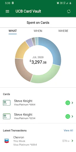 UCB Card Vault