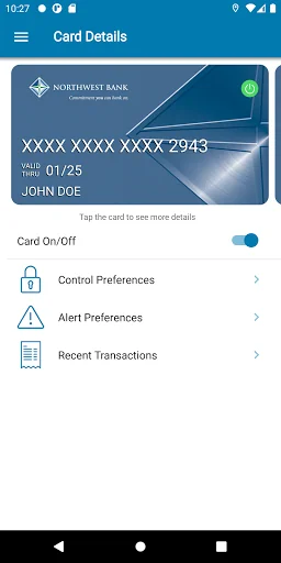 Northwest Bank Card Secure