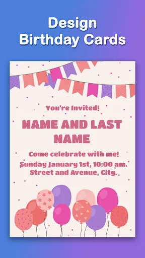 Personalized Birthday Cards screenshot 2