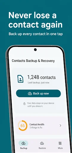 Contacts Backup & Recovery
