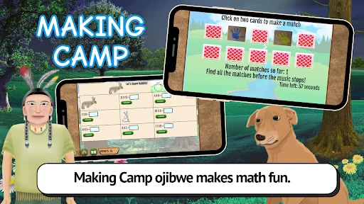 Making Camp Ojibwe