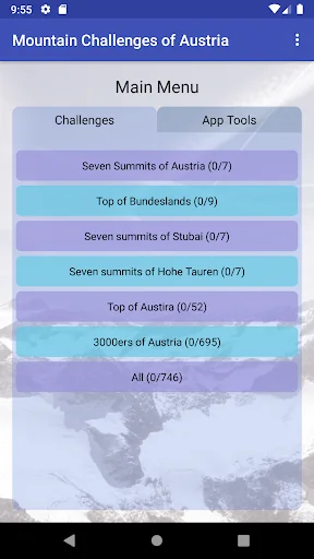 Mountain Challenges of Austria
