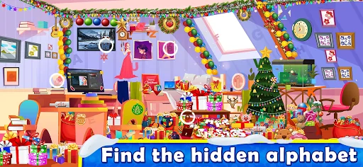 Christmas Hidden Letters
