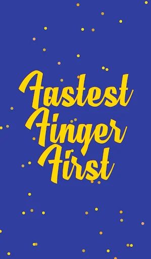 Fastest Finger First screenshot 1