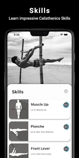 Thenics: Calisthenics Coach screenshot 1