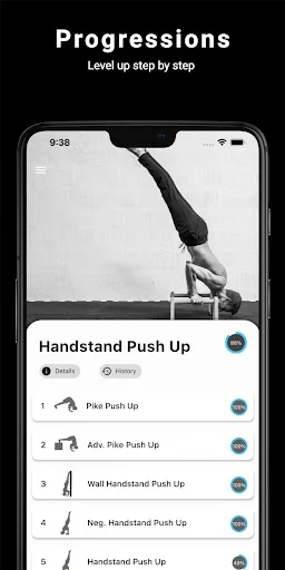 Thenics: Calisthenics Coach screenshot 2