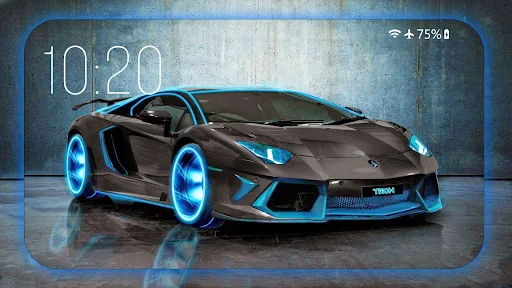 Neon Cars Wallpaper HD: Themes screenshot 4