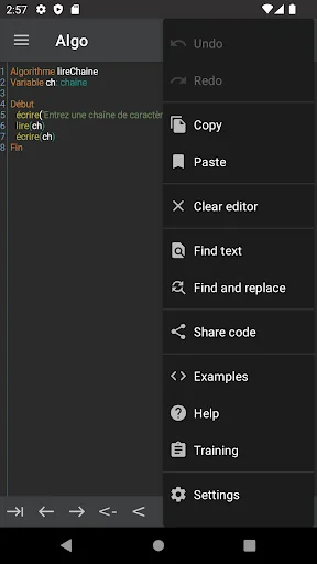 Algo - Algorithm Interpreter