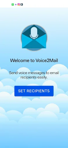 Voice2Mail – Voice Recorder screenshot 1