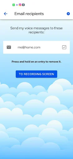 Voice2Mail – Voice Recorder screenshot 2