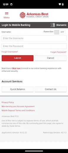 Arkansas Best FCU Mobile