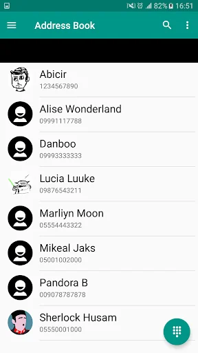 Address Book and Contacts screenshot 1