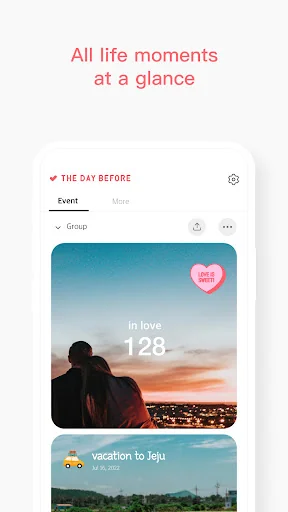TheDayBefore (Days countdown) screenshot 3