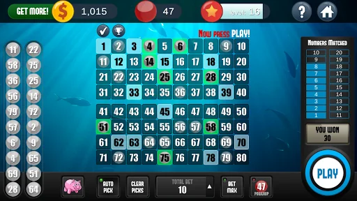 A Keno Game screenshot 1