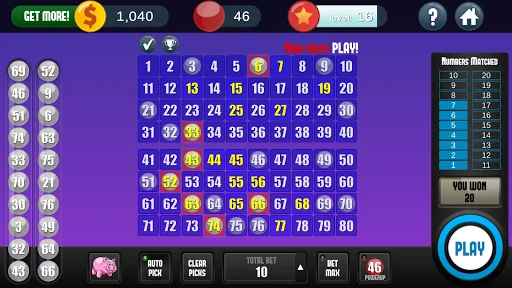 A Keno Game screenshot 4