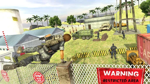 Fps Army girl Commando Mission screenshot 3