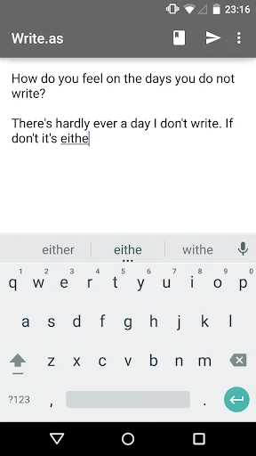 Write.as: Anonymous