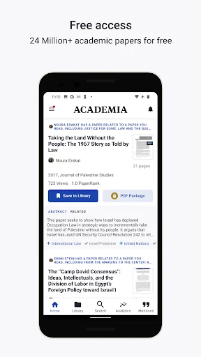 Academia.edu screenshot 1