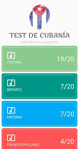 Test de Cubanía