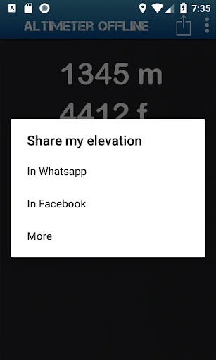 Altimeter Offline screenshot 2