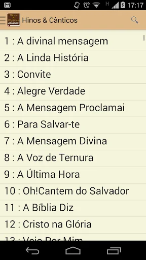 Hinos & Cânticos screenshot 2