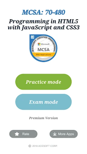 MCSA: Web Applications 70-480 
