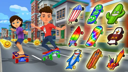 Skater Run Skate Park screenshot 1