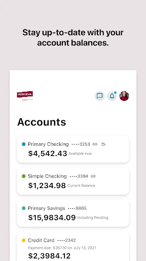 Achieva Credit Union screenshot 3