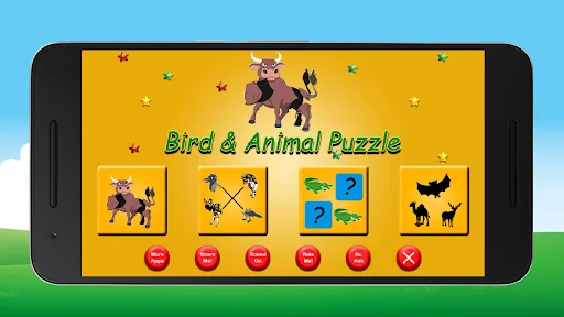 Bird and Animal Puzzle