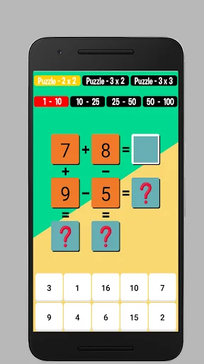 Math Puzzle - Plus & Minus screenshot 2