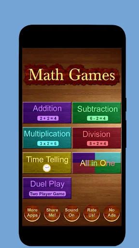 Math Games with MCQ