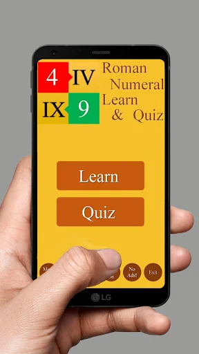 Roman Numerals Learn and Quiz