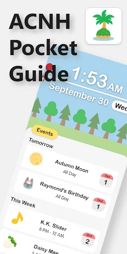 ACNH Pocket Guide screenshot 1