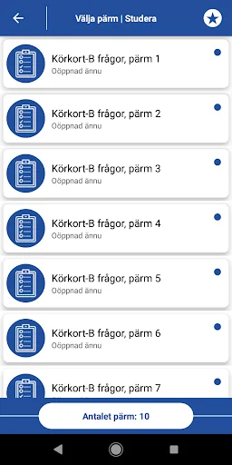 GodKänt teoriprov på svenska screenshot 3