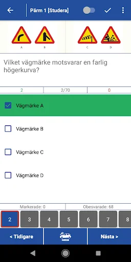 GodKänt teoriprov på svenska screenshot 4