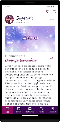 Astri di Paolo Fox - Oroscopo screenshot 2