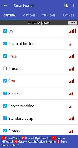 MyDecision - Smart Comparisons screenshot 1
